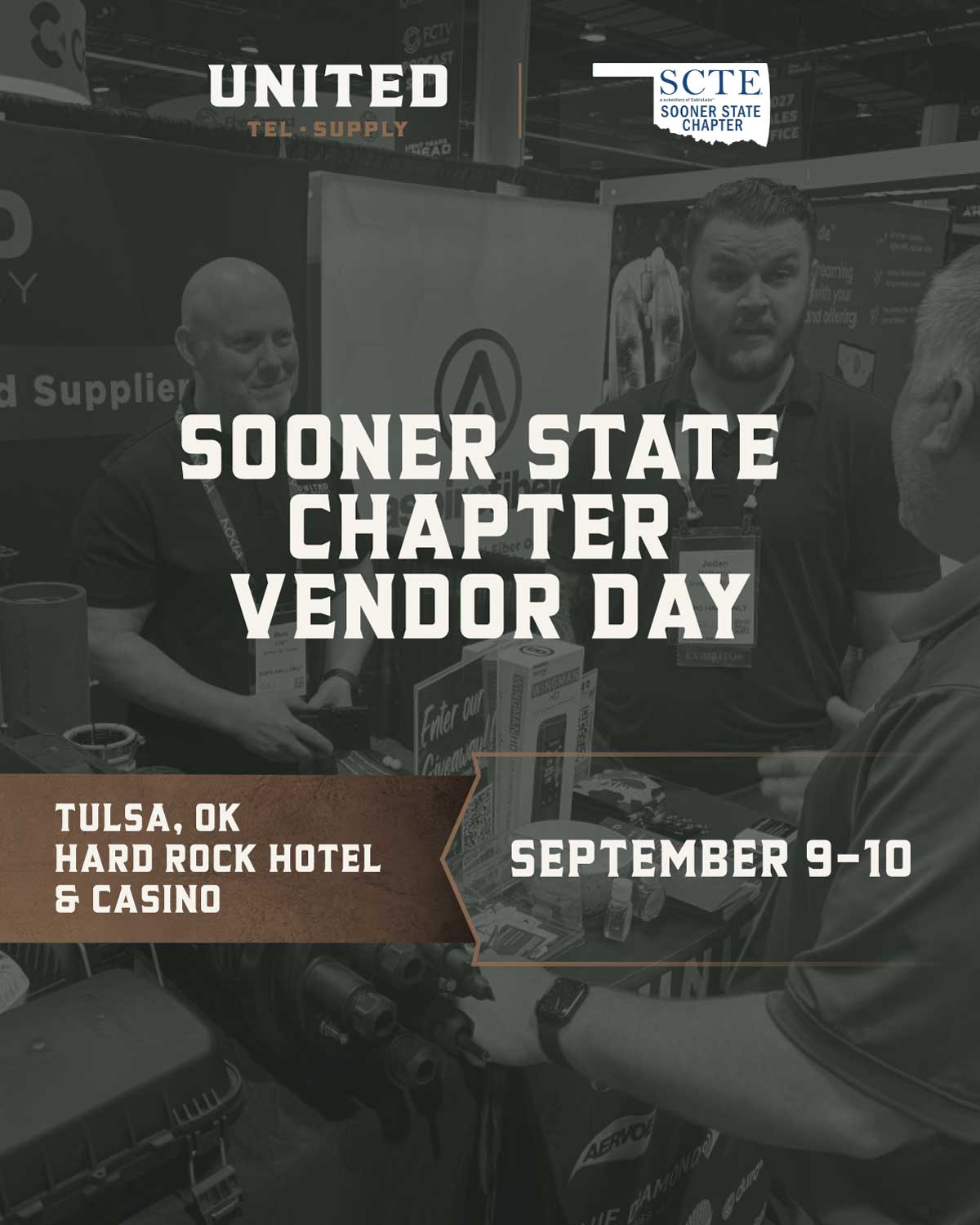 Sooner State Chapter Vendor Day Event Graphic